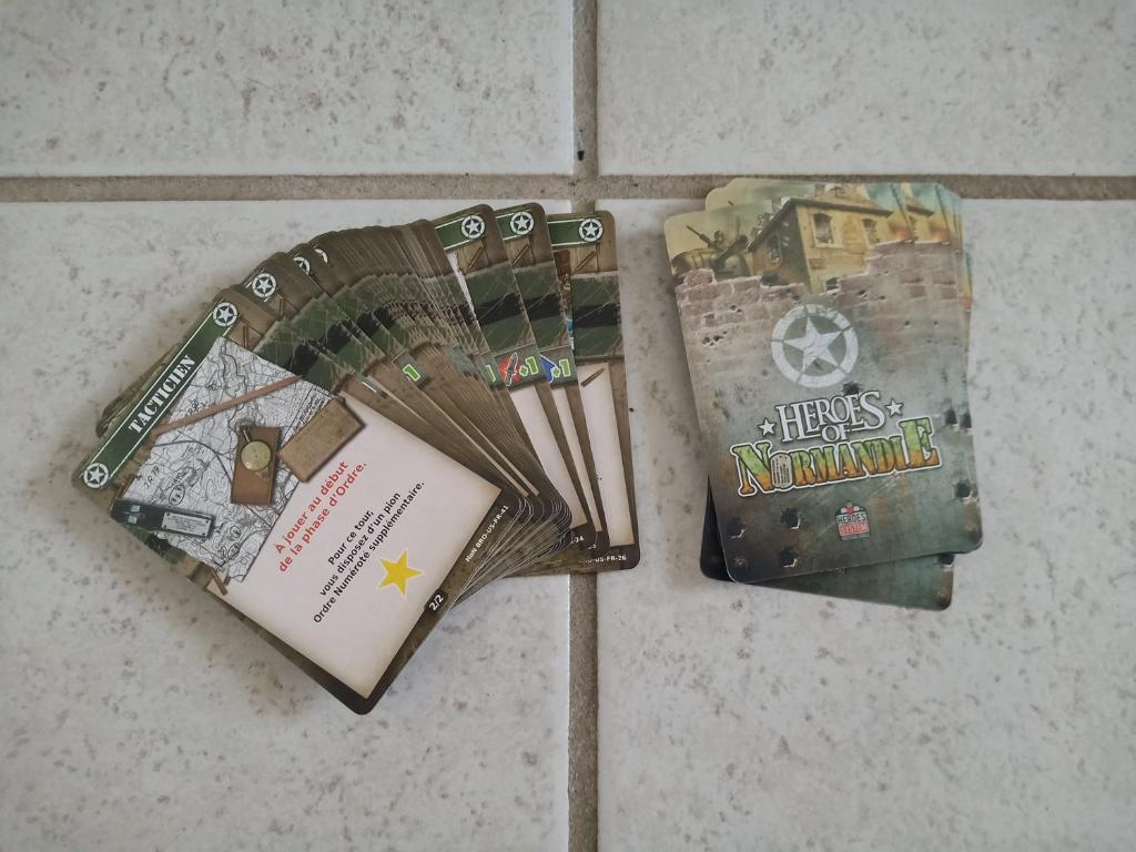 Heroes Of Normandie - Cartes Us - V2