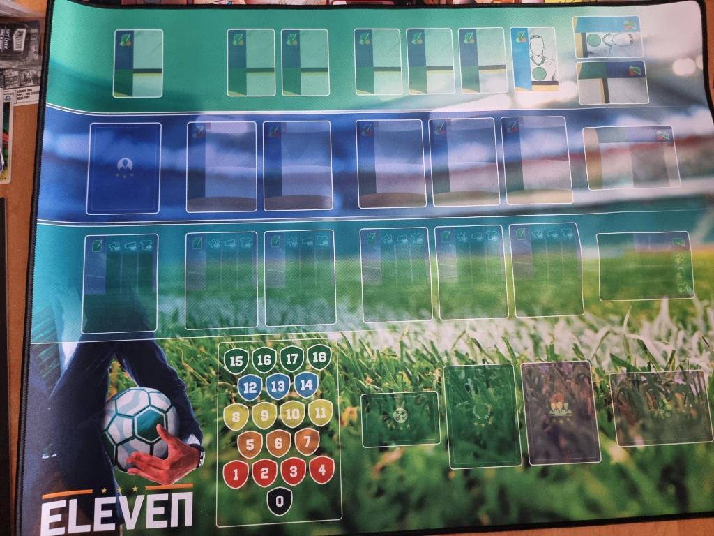 Eleven: Football Manager Board Game - Playmat Eleven: Football Manager Board Game - Playmat