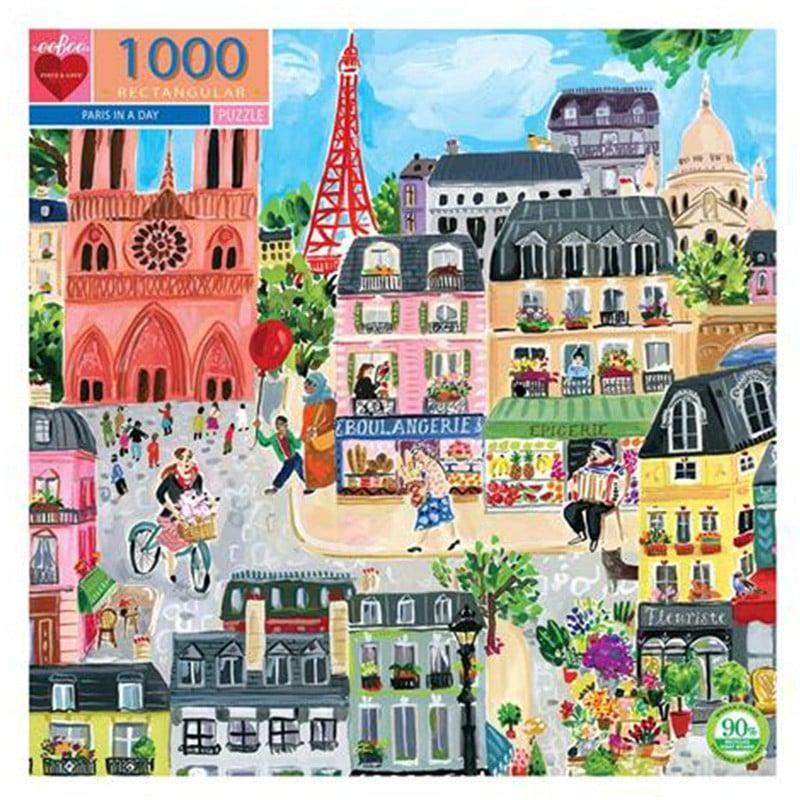 Puzzle Eeboo : Paris In A Day