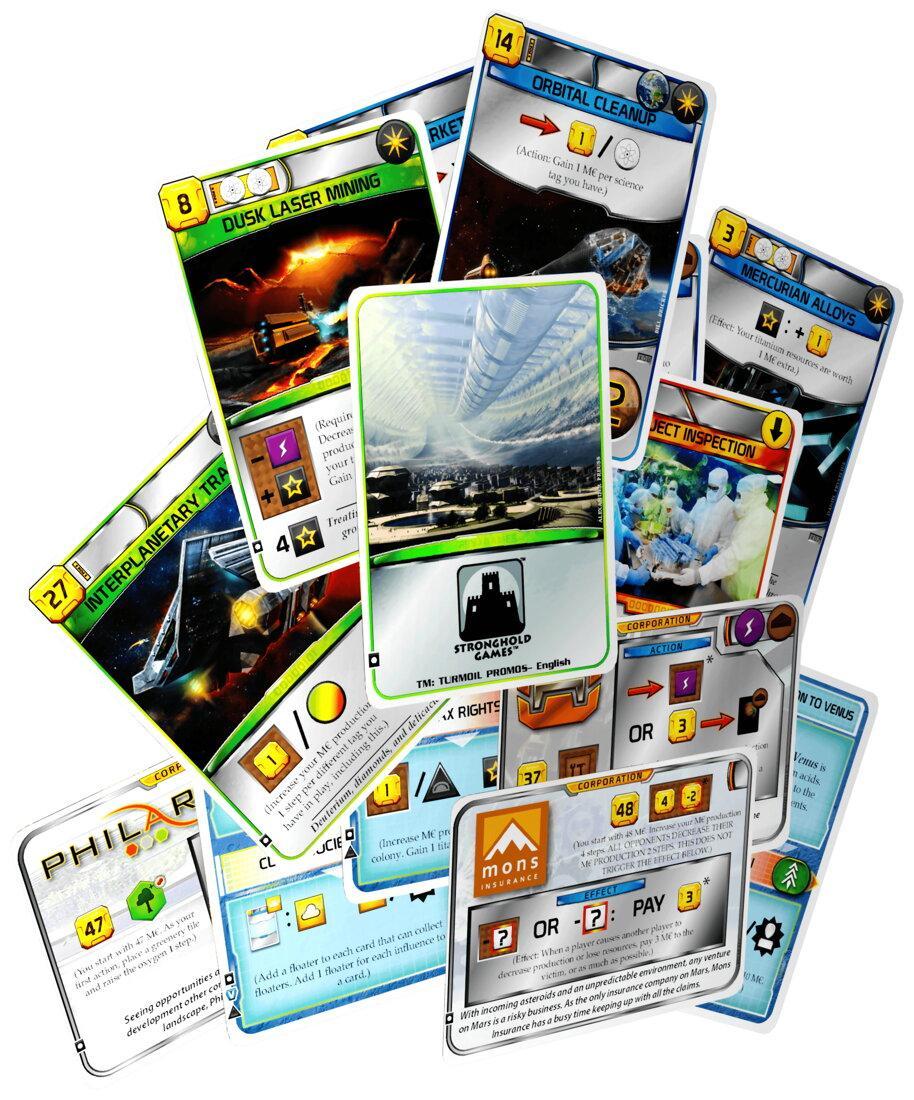 Terraforming Mars - Cartes Promo Turmoil
