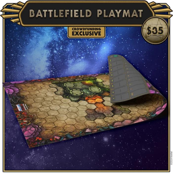Masters Of The Universe : The Board Game – Clash For Eternia - Tapis De Jeu Néoprène - Battlefield Playmat