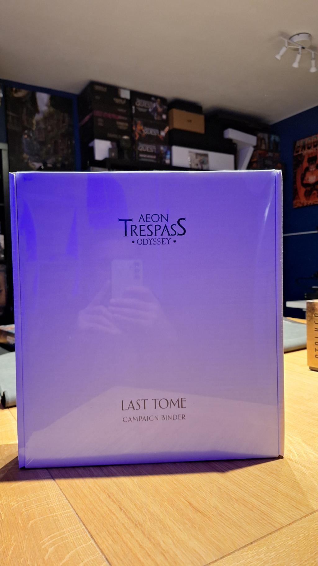 Aeon's Trespass Odyssey - Last Tome Binder & Tuckbox