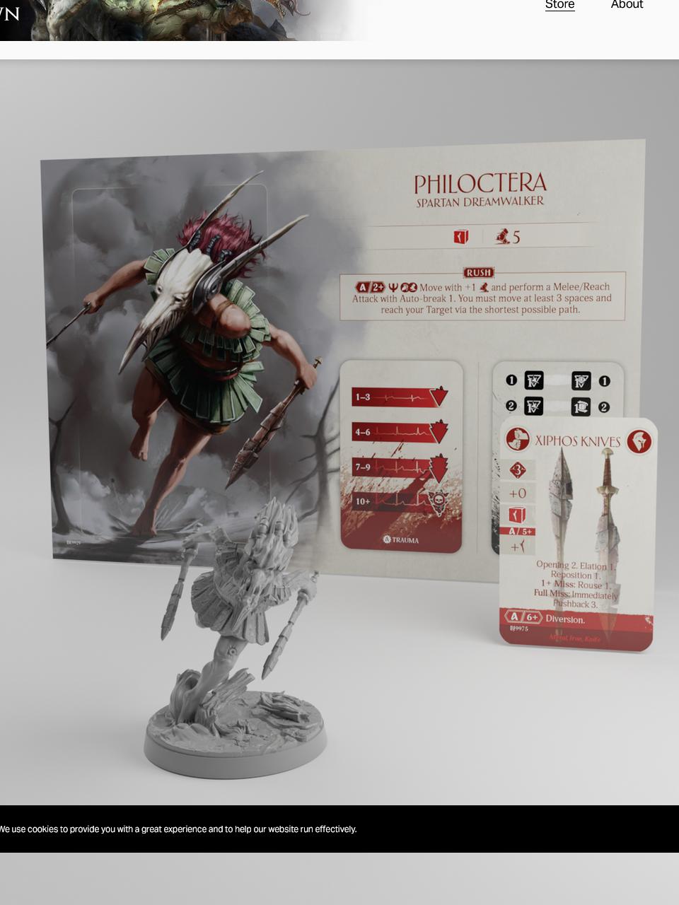 Aeon's Trespass Odyssey - Spartan Philoctera
