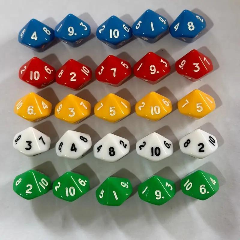 Space Empires 4x : Set De Dés 10 Pour Chaque Factions