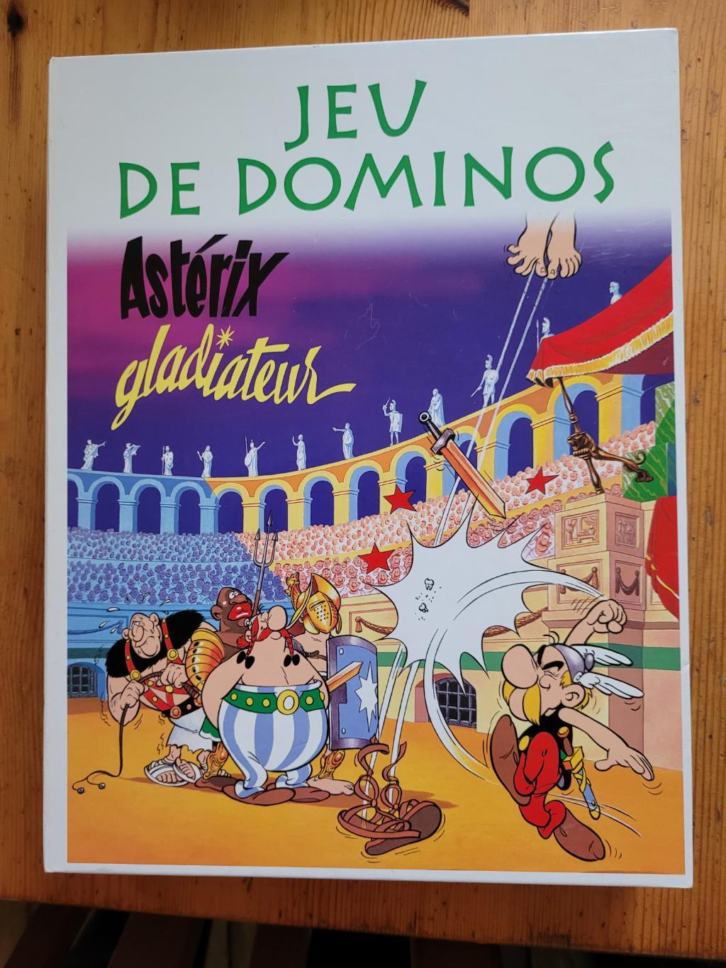 Jeu De Dominos, Asterix Gladiateur Jeu De Dominos, Asterix Gladiateur