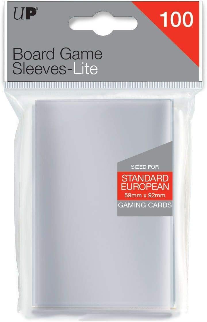 Ultra Pro  - Lite Standard European Board Game Sleeve 59 Mm X 92 Mm (100)
