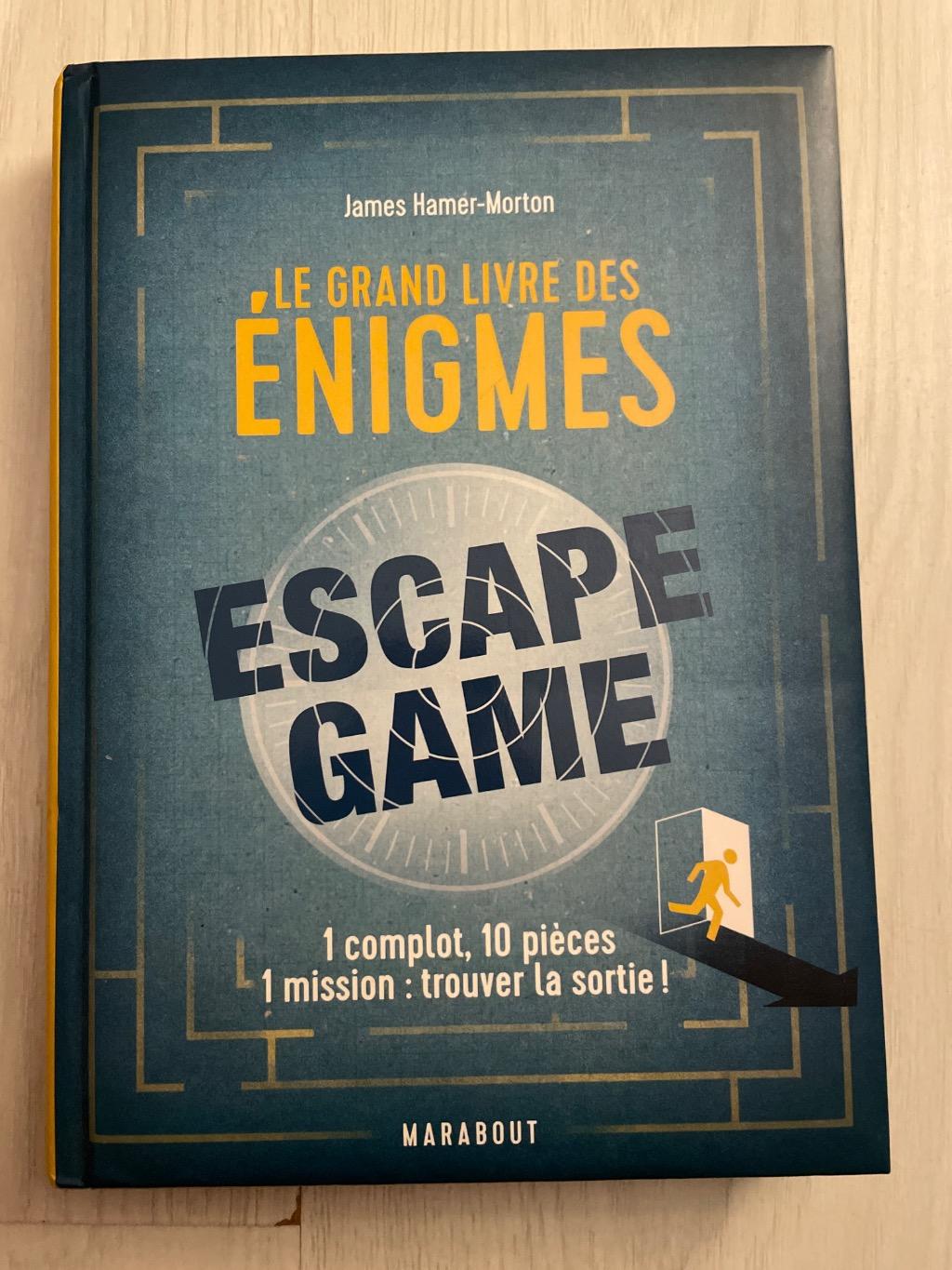 Le Grand Livre Des énigmes Escape Game