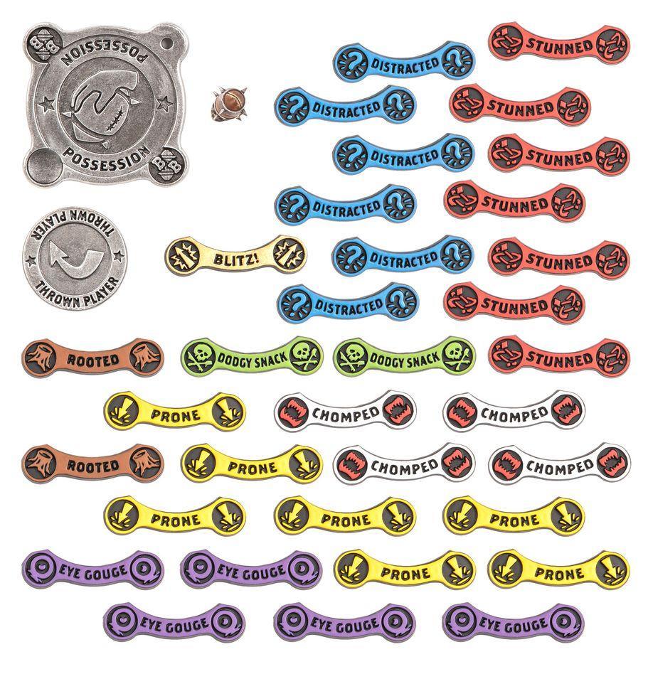 Blood Bowl - Tokens / Jetons Blood Bowl - Tokens / Jetons