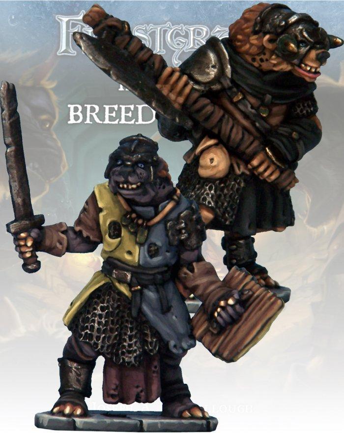Frostgrave - Chevalier Et Templier Gnoll