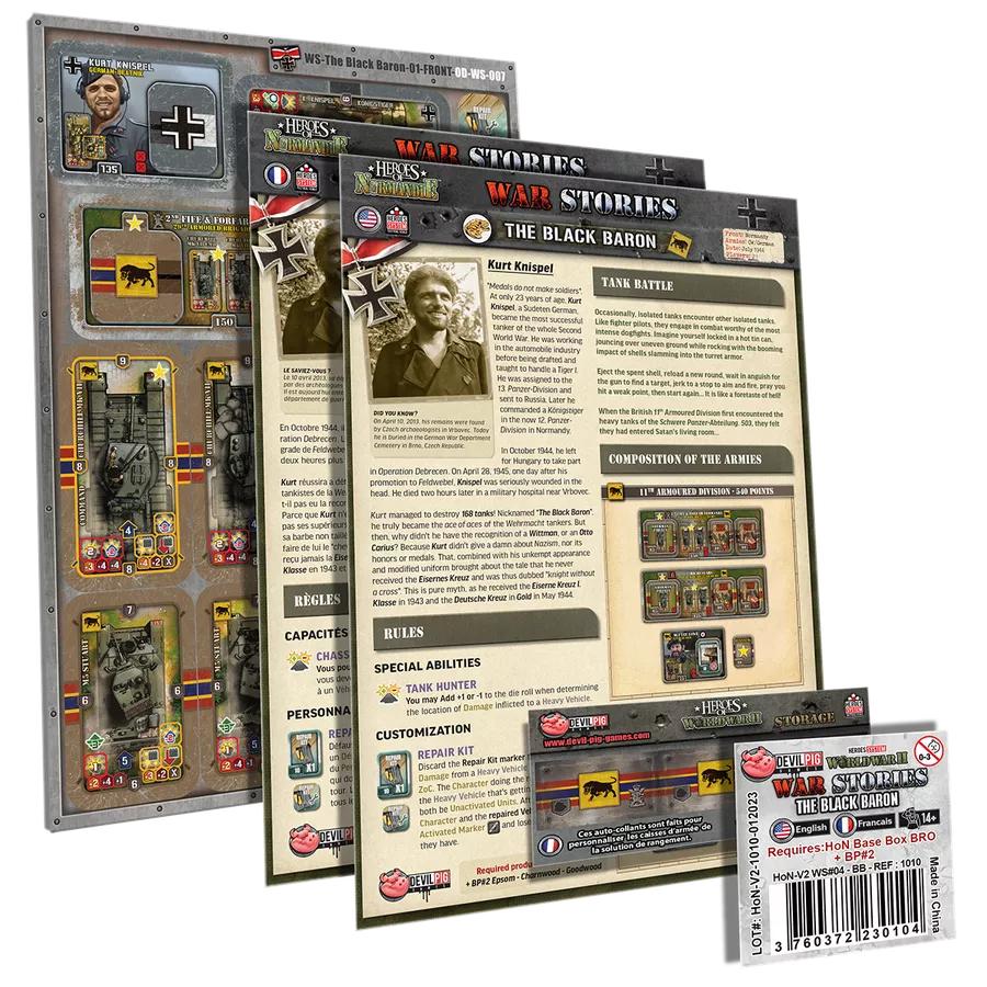 Heroes Of Normandie - War Stories #4 - Le Baron Noir Heroes Of Normandie - War Stories #4 - Le Baron Noir