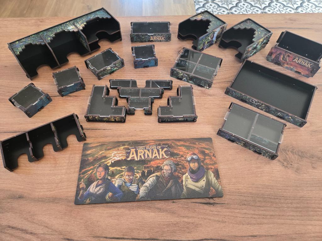 Les Ruines Perdues De Narak - Inserts Licence Officielle Uv Print Pour Jeux Des Bases Et Extensions