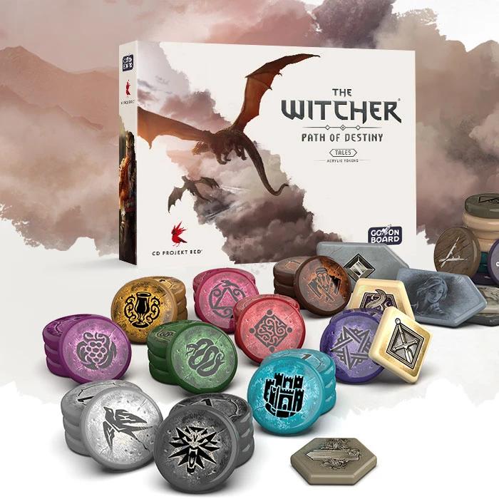 The Witcher: La Voie du Destin / Path of Destiny - Acrylic Tokens Tales