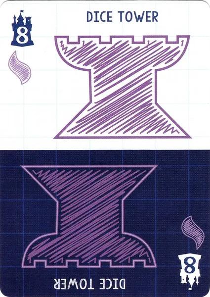 Blueprints Of Mad King Ludwig - Dice Tower Promo Card