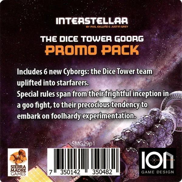 Interstellar - The Dice Tower Goorg Promo Pack