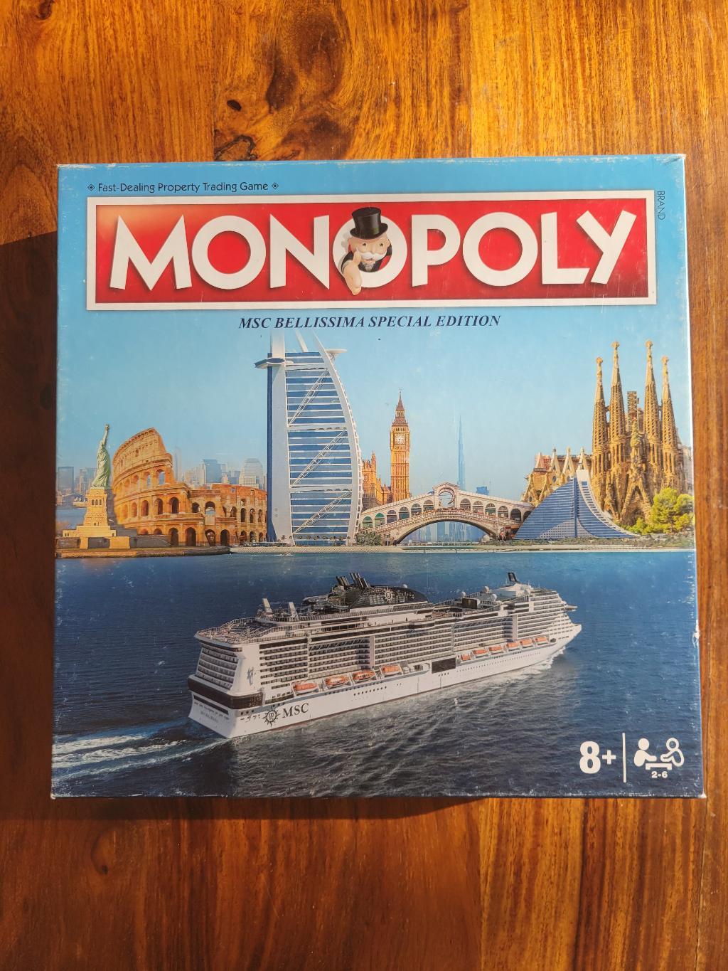 Monopoly Msc Bellissima Special Edition