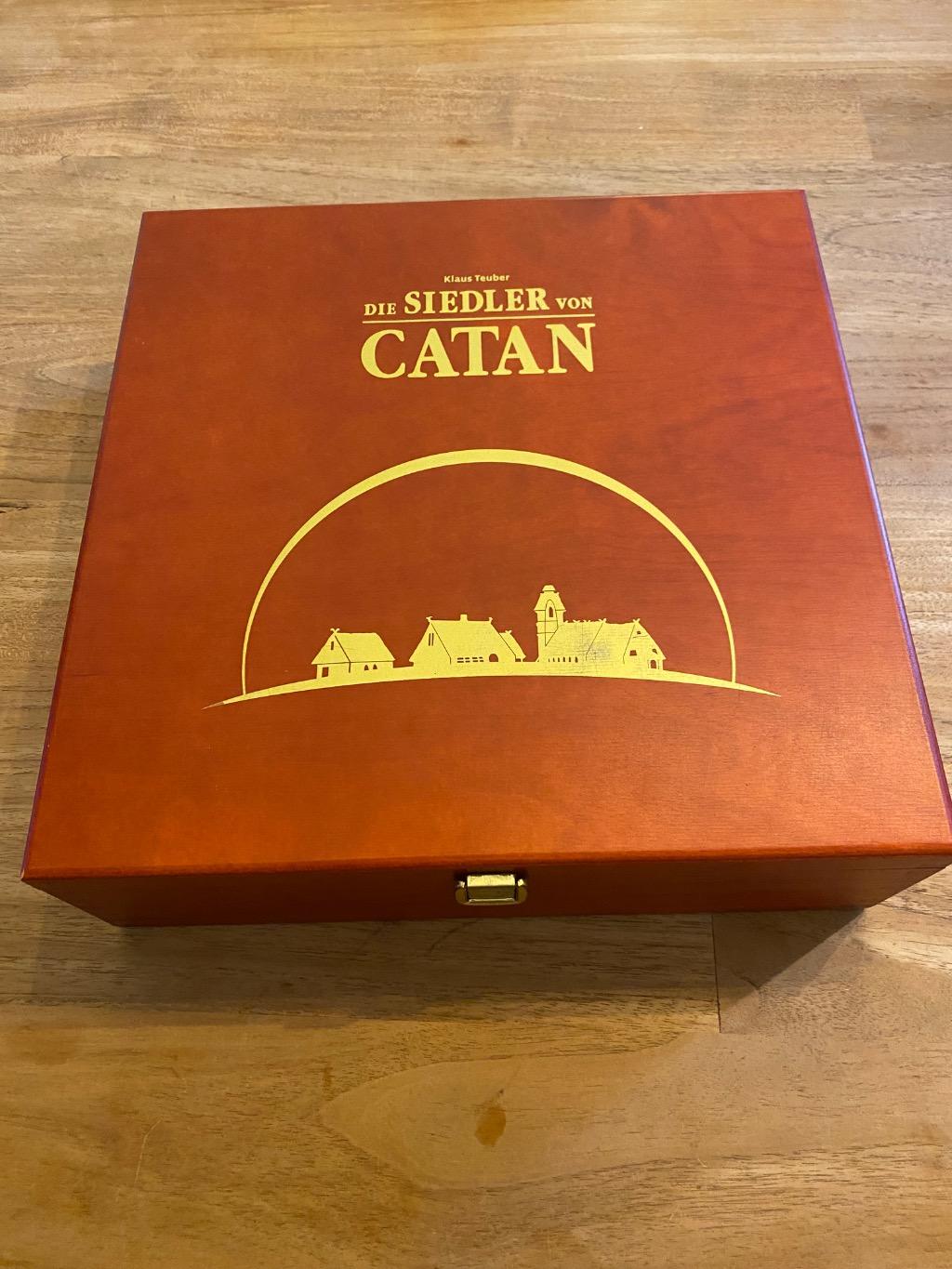 Die Siedler Von Catan 15 Ans Delux édition Bois Die Siedler Von Catan 15 Ans Delux édition Bois