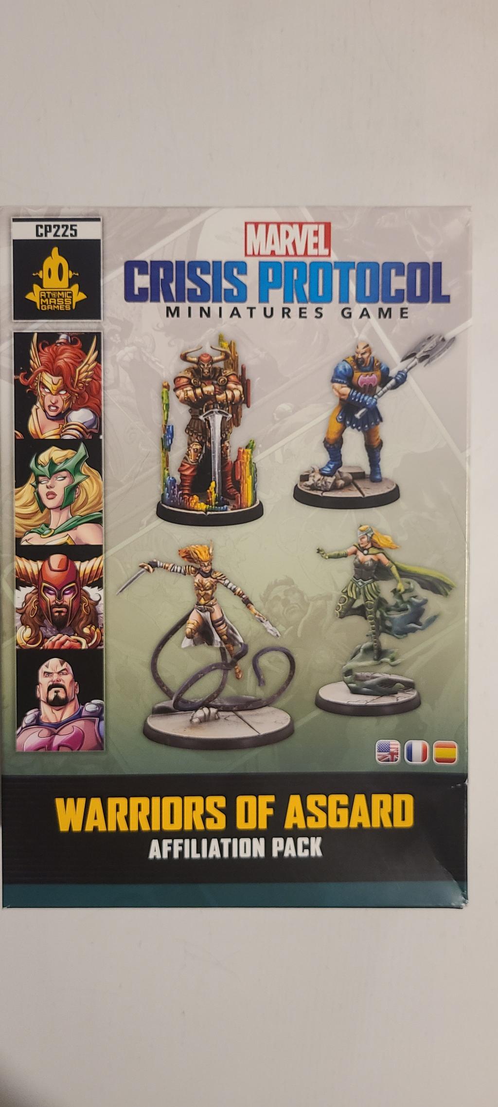 Marvel Crisis Protocol - Warriors Of Asgard - Affiliation Pack