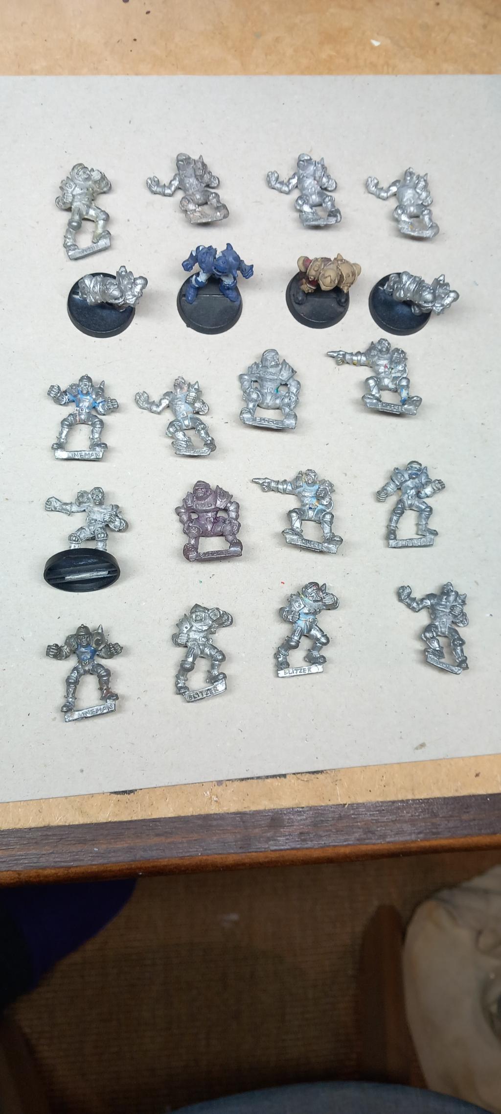 Bloodbowl - Equipe Humaine 2eme Edittion Oop Metal