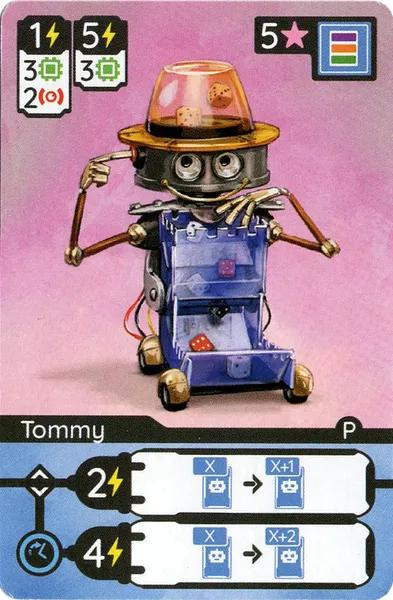 Raising Robots - Tommy Promo Card
