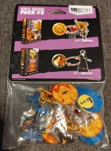 Unmatched - Acrylic Sidekicks Pack 3