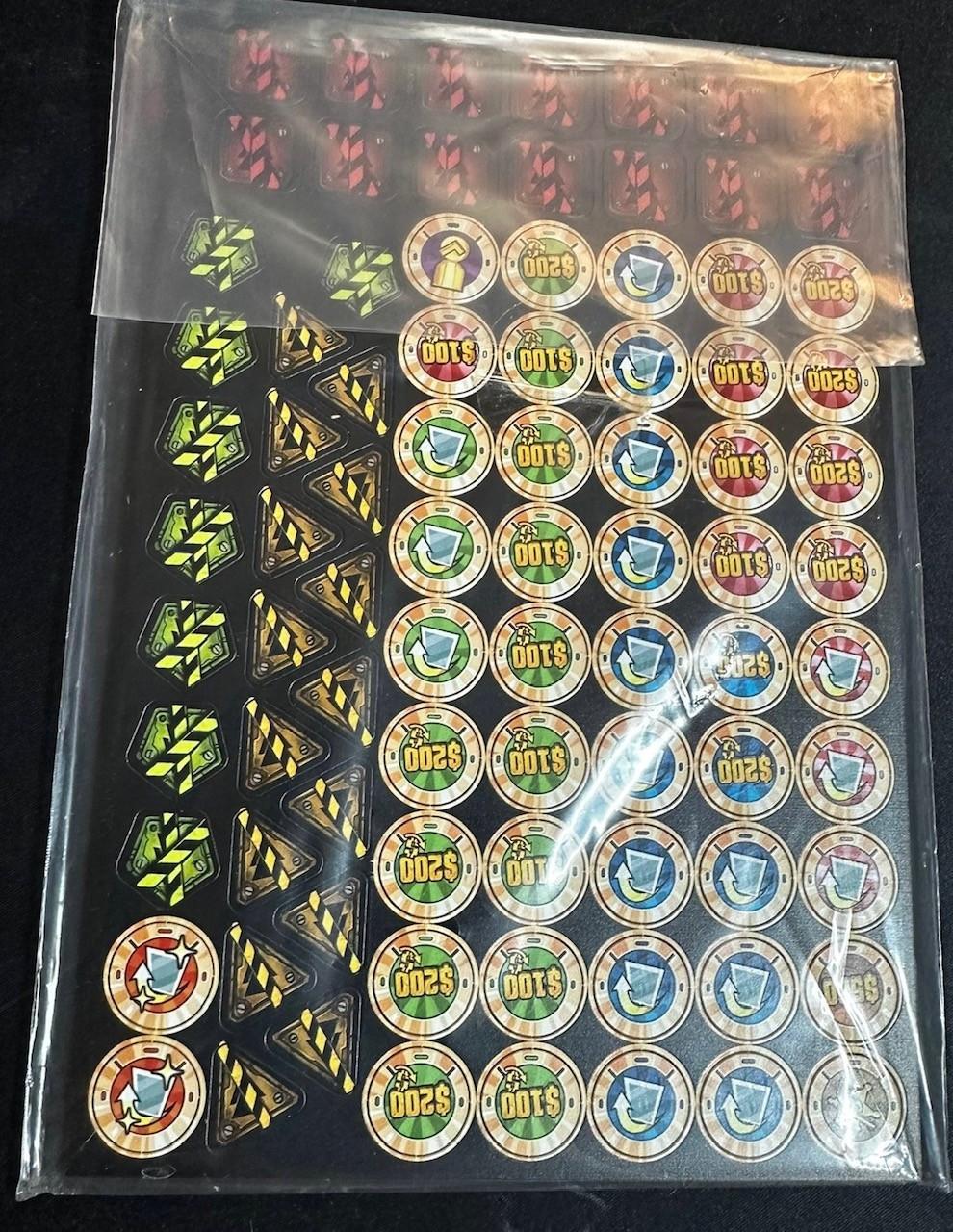 Borderlands: Mister Torgue's Arena Of Badassery - Acrylic Tokens Borderlands: Mister Torgue's Arena Of Badassery - Acrylic Tokens