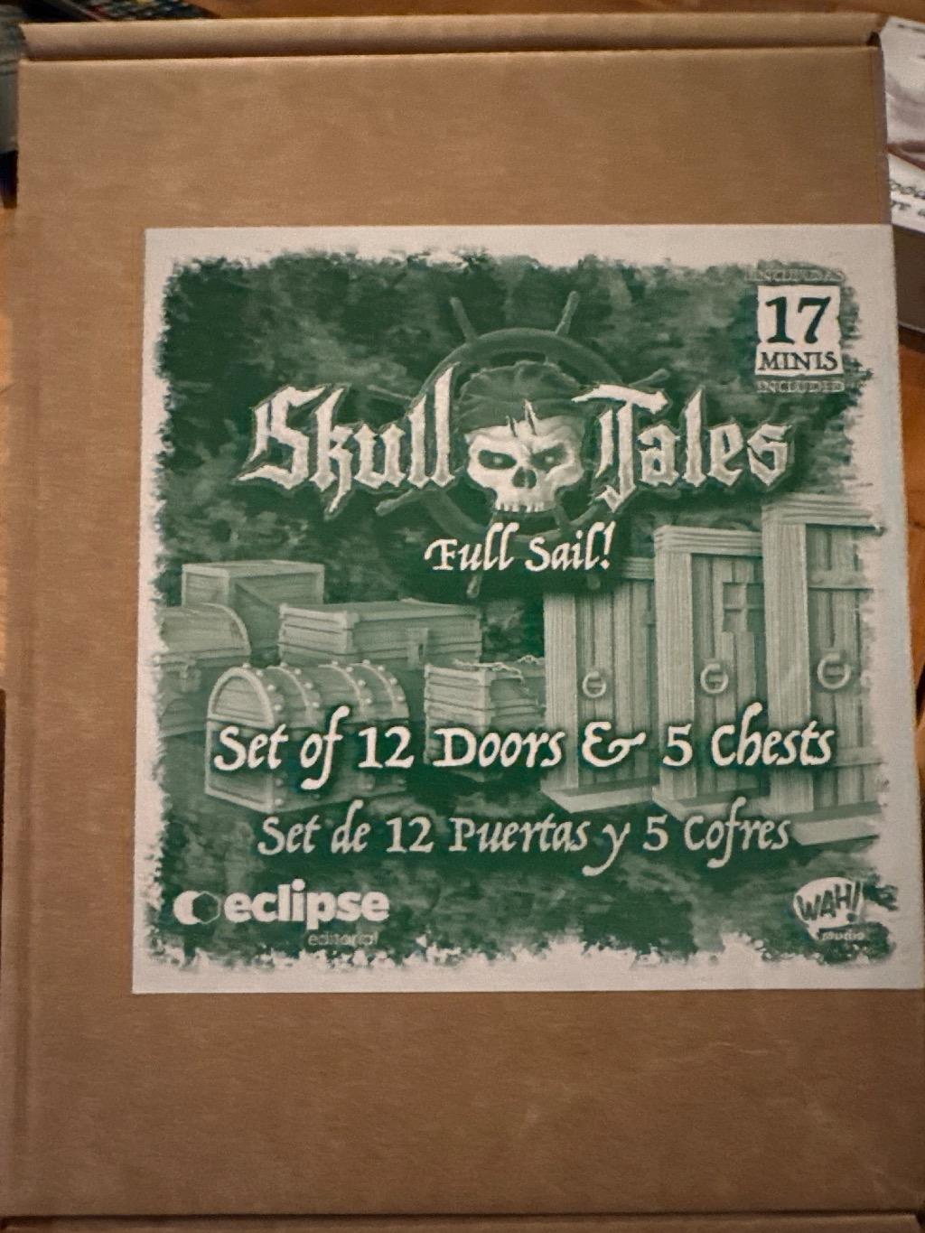 Skull Tales - Set Of 12 Doors And 5 Chests
