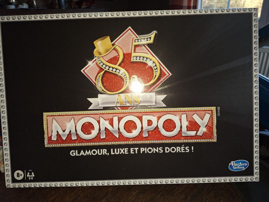 Monopoly 85 Ans Glamour , Luxe Et Pions Dores 2020