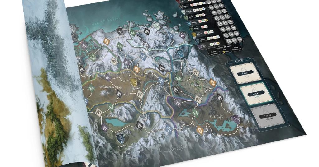 The Elder Scrolls V: Skyrim – The Adventure Game - Playmat