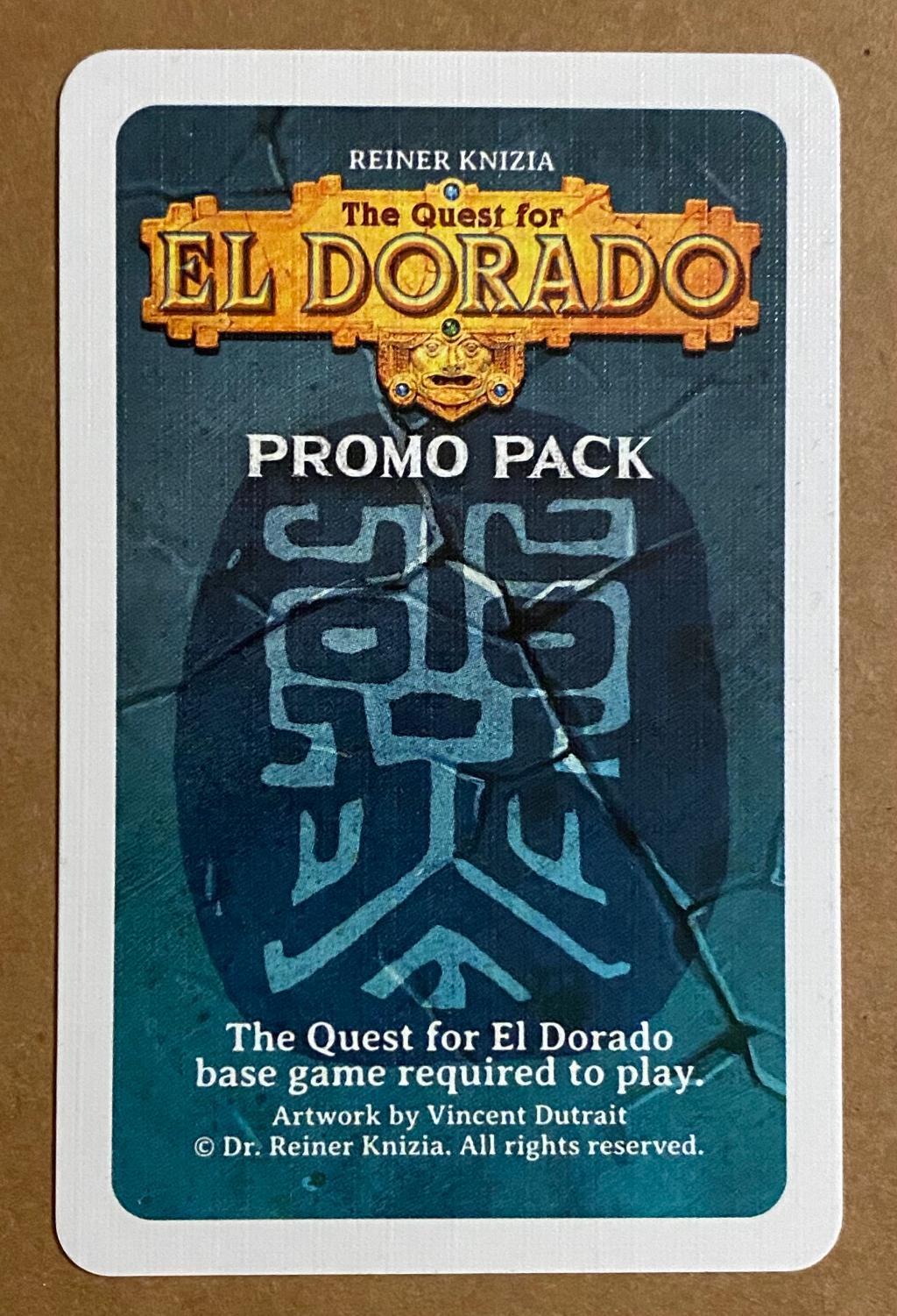 The Quest For El Dorado - Promo Pack