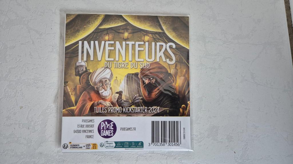 Inventeurs Du Tigre Du Sud - Tuiles Promo Kickstarter 2024