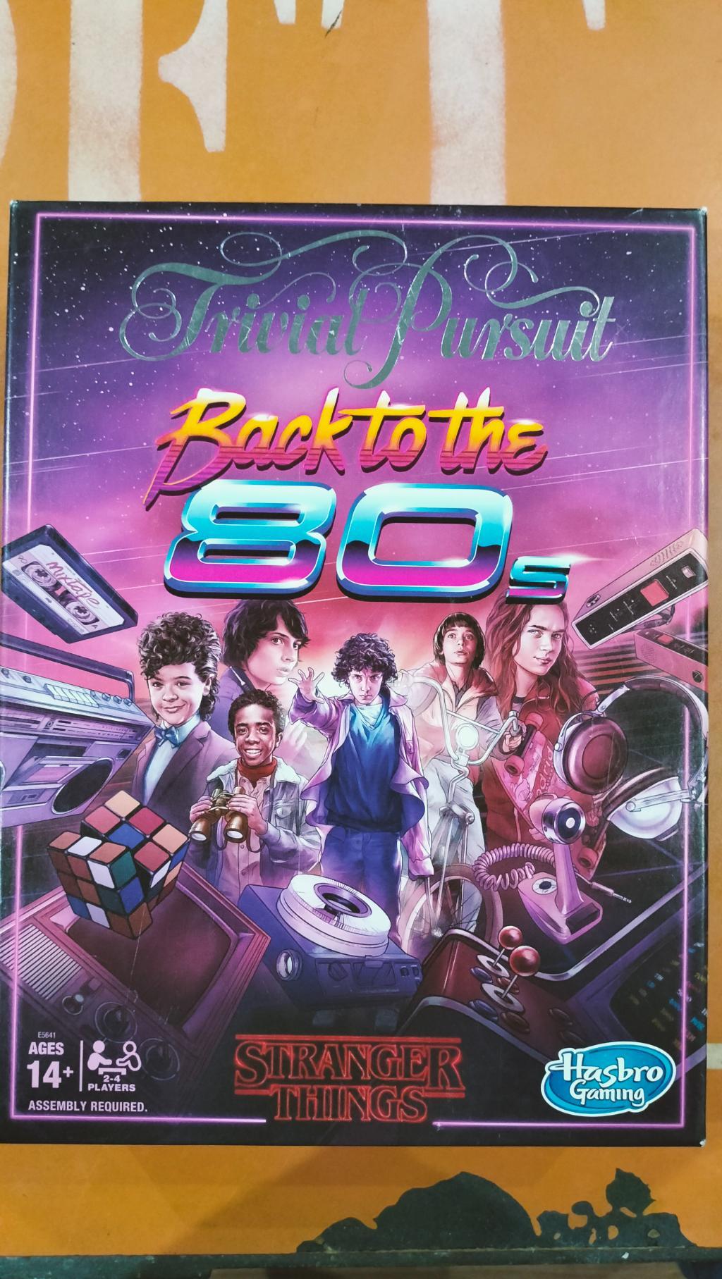 Back To The 80's Trivial Pursuit Stranger Things