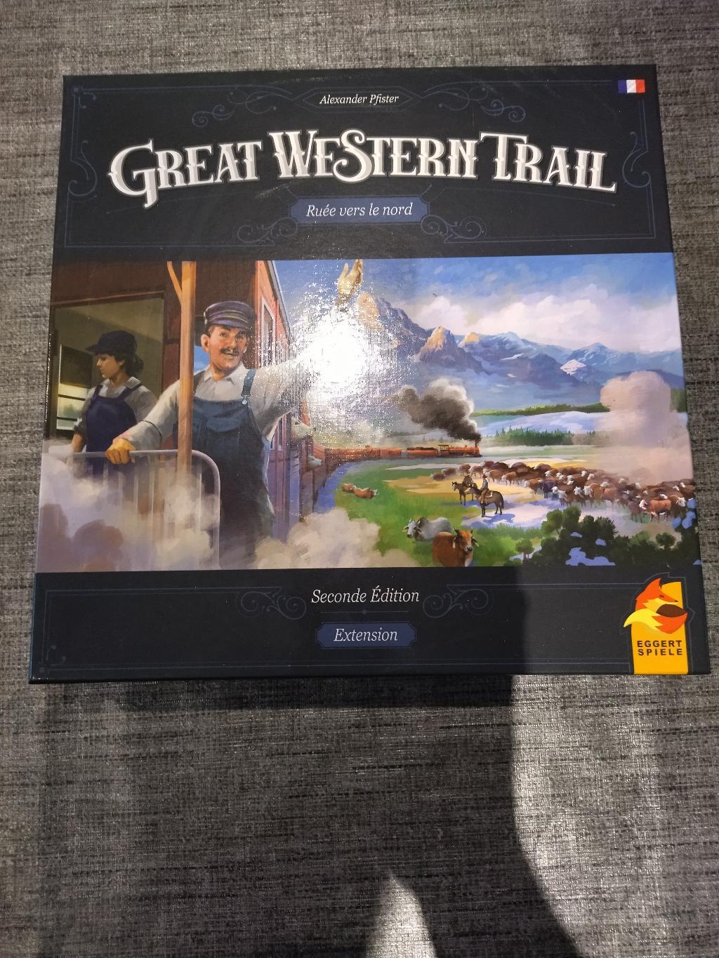 Boite Vide Great Western Trail - La Ruée Vers Le Nord- Seconde édition