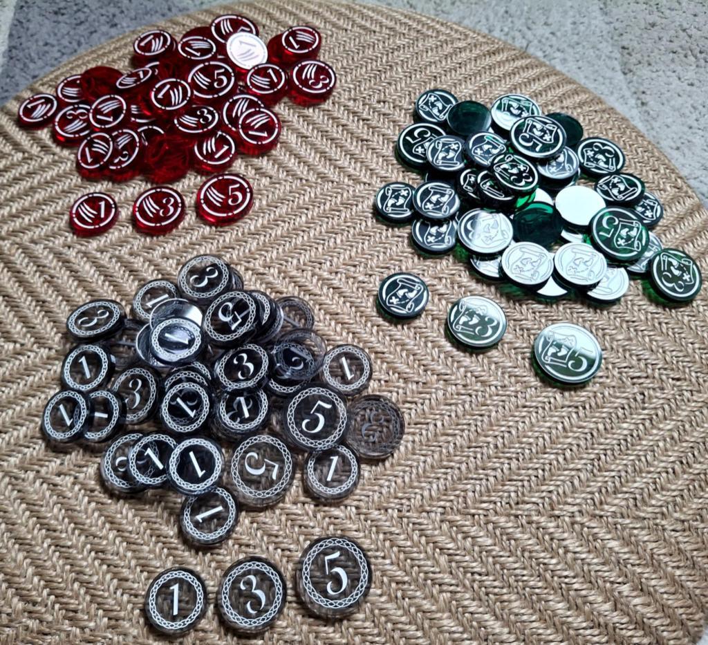 Le Seigneur Des Anneaux Jce - Tokens Acryliques