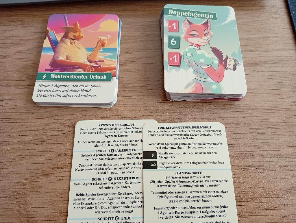 Agent Avenue - Cartes Agent, Cartes Marché Noir Et Aides De Jeu En Allemand