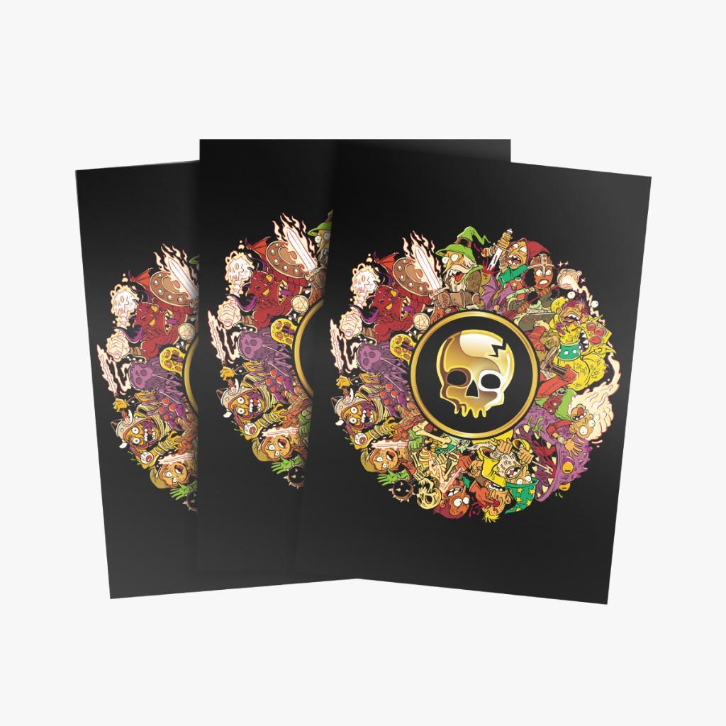 Epic Spell Wars Of The Battle Wizards - Sleeves Officielles