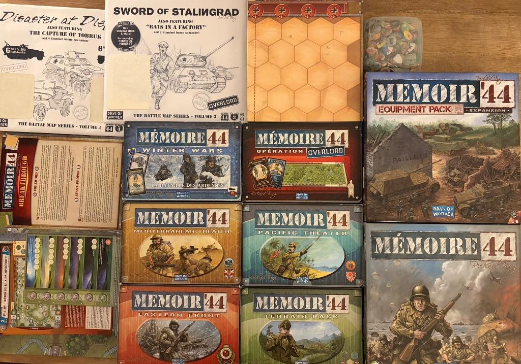 Lot Jeu & Extensions Mémoire 44 Lot Jeu & Extensions Mémoire 44