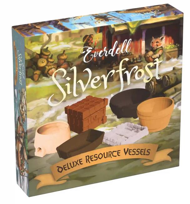 Everdell Silverfrost Version Kickstarter - Everdell Silverfrost Deluxe Resource Vessels
