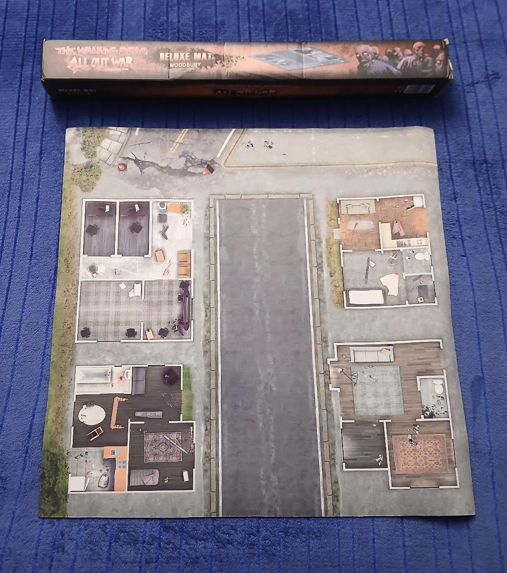 The Walking Dead - All Out War - Playmat Woodbury