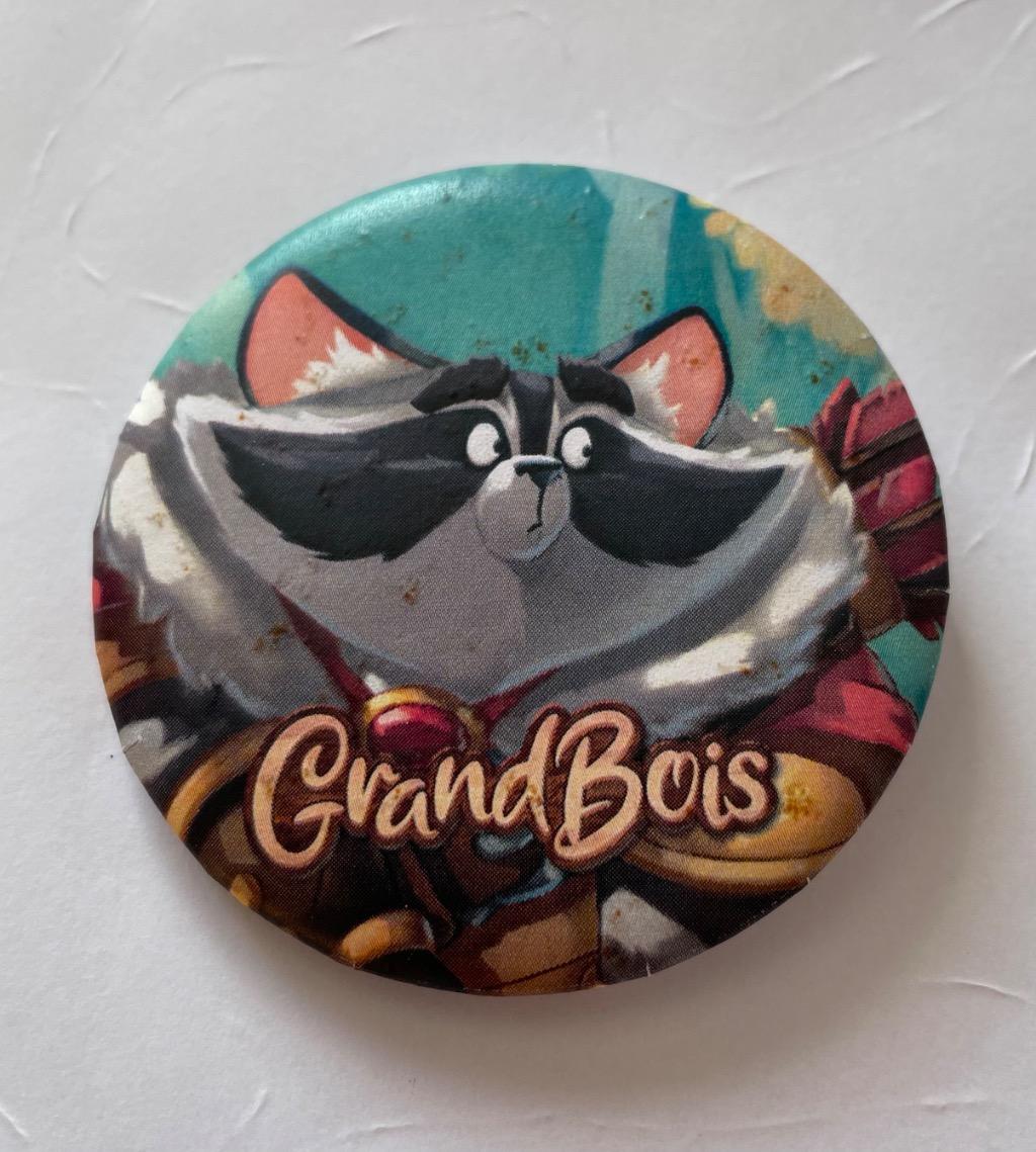 Grandbois - Badge Grand Bois Raton-laveur