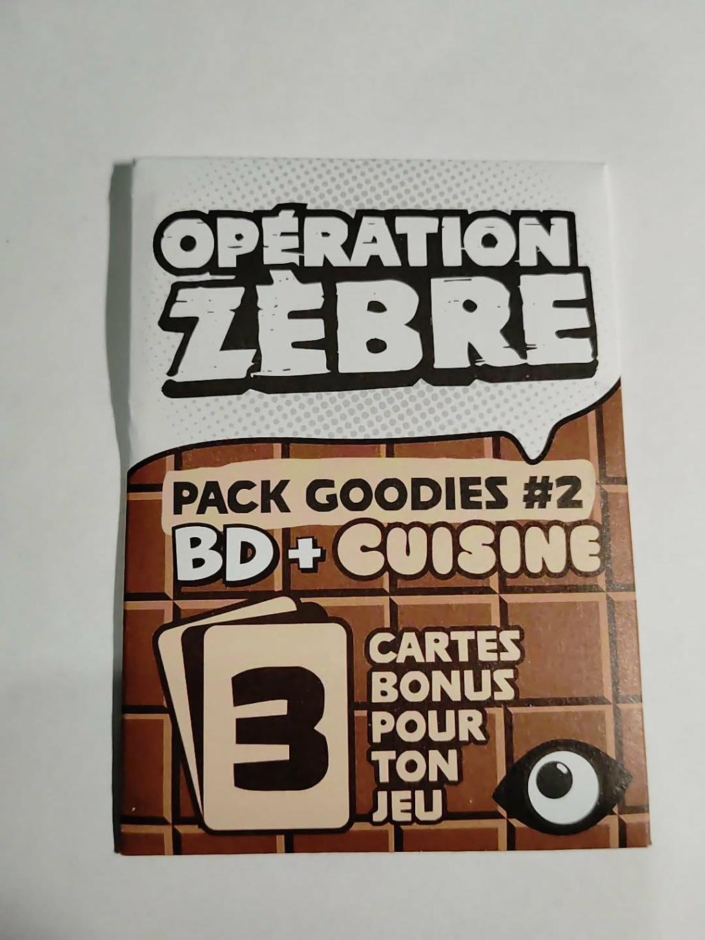 Opération Zèbre - Pack Goodies #2