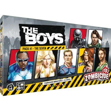 Zombicide - 2e édition - Zombicide : The Boys Pack 1 - The Seven