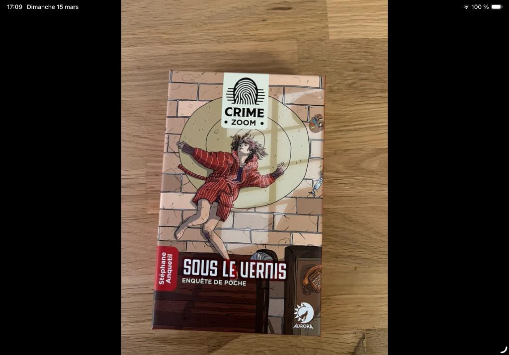 Crime Zoom - Sous Le Vernis