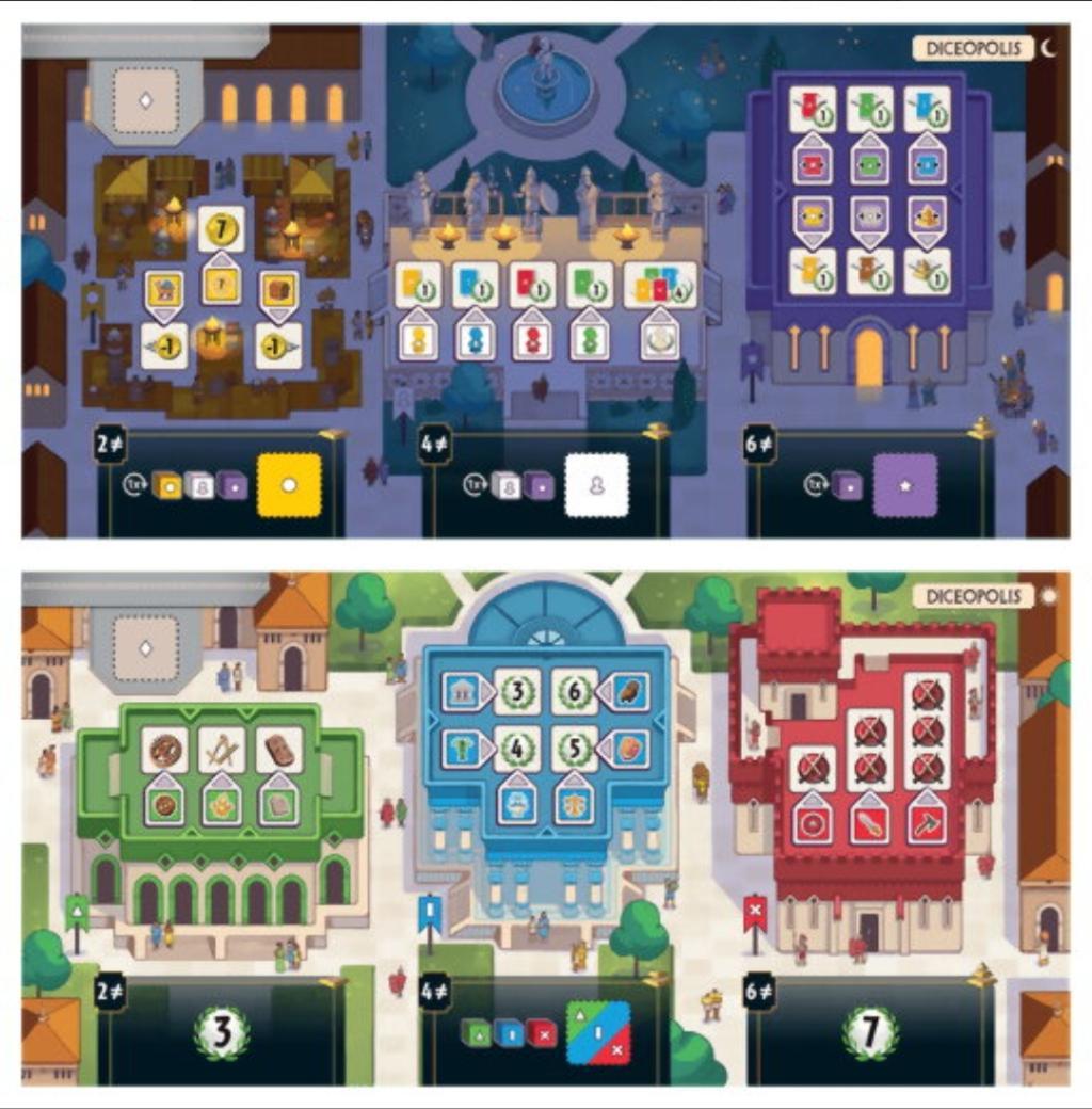 7 Wonders Dice - Diceopolis