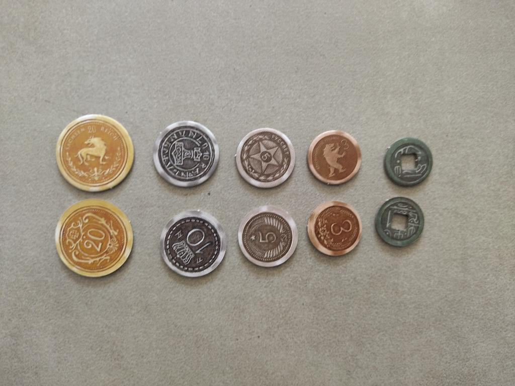 Scythe - Lot De Pièces En Carton