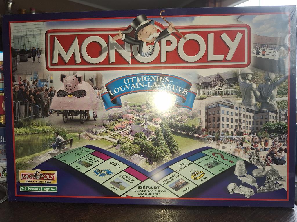 Monopoly Ottignies Louvain La Neuve Neuf