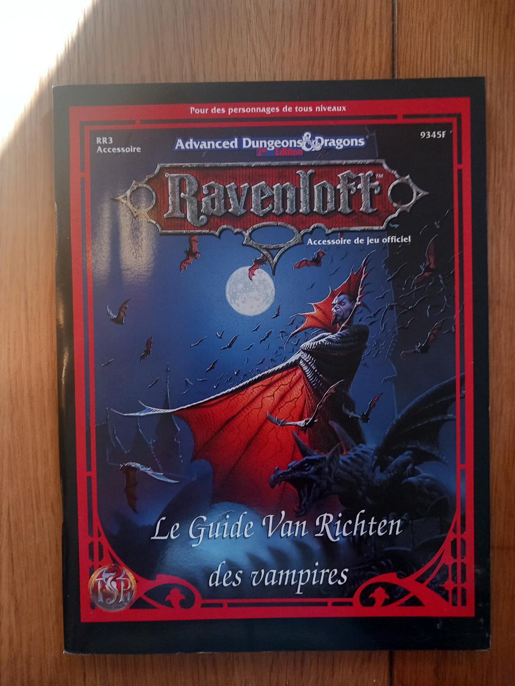 Ravenloft (jdr) - Le Guide Van Richten Des Vampires