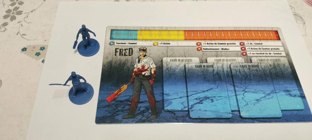 Zombicide - Survivant Fred Zombicide - Survivant Fred