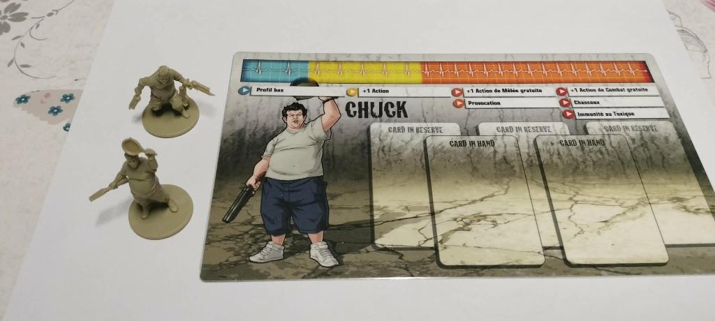 Zombicide - Survivant Chuck Zombicide - Survivant Chuck