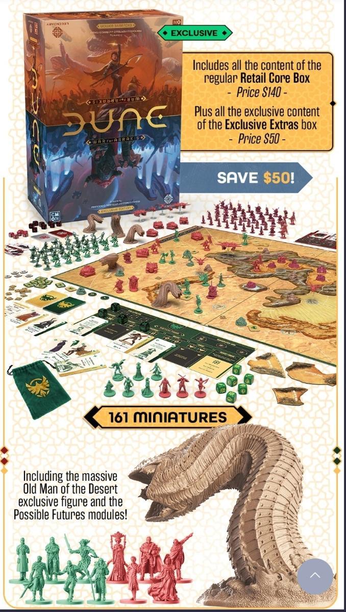Dune War For Arrakis Exclusive Edition
