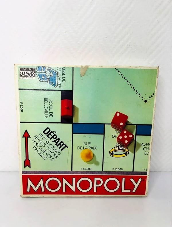 Monopoly Anciens Francs Miro Meccano